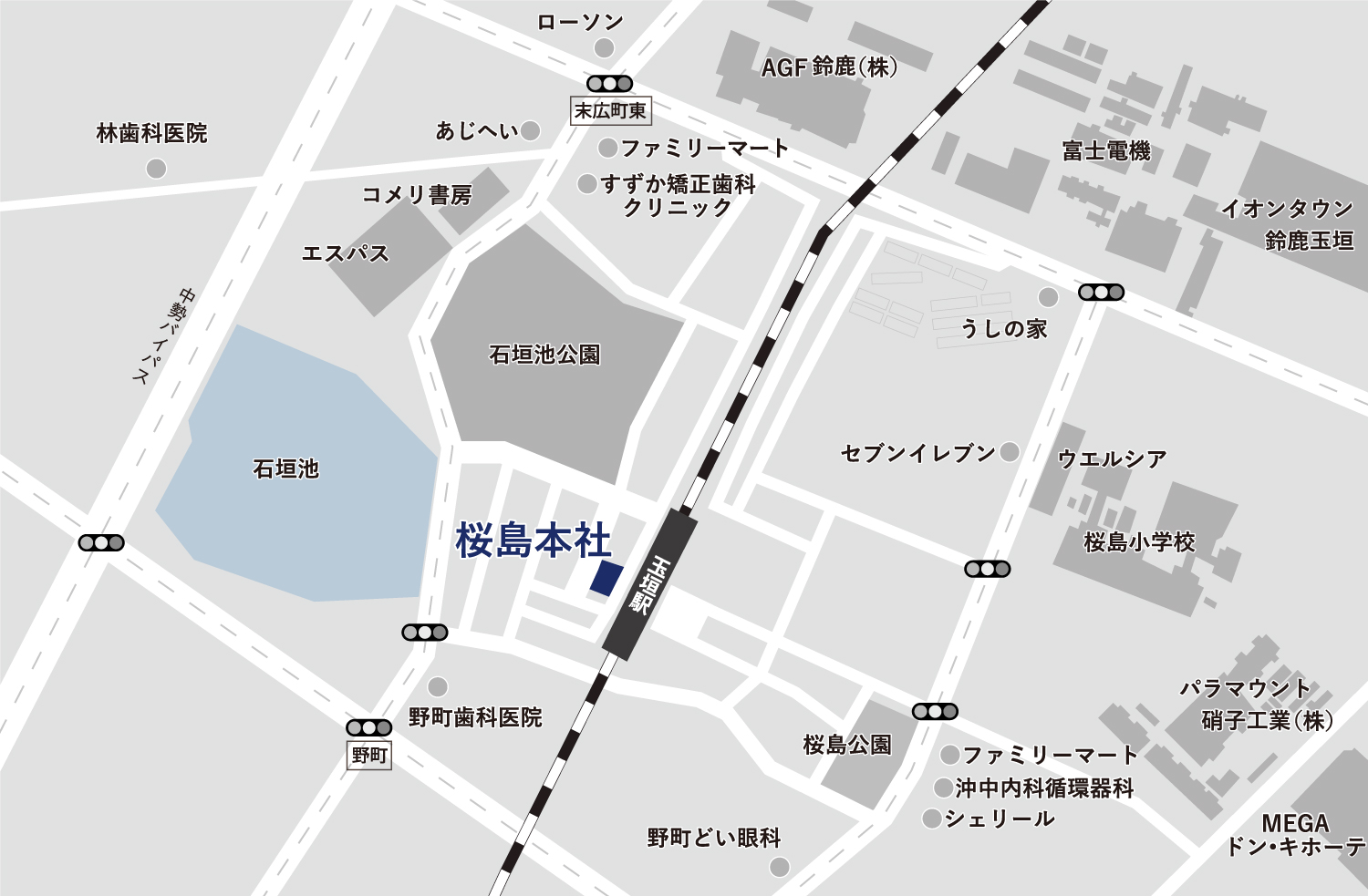 本社地図